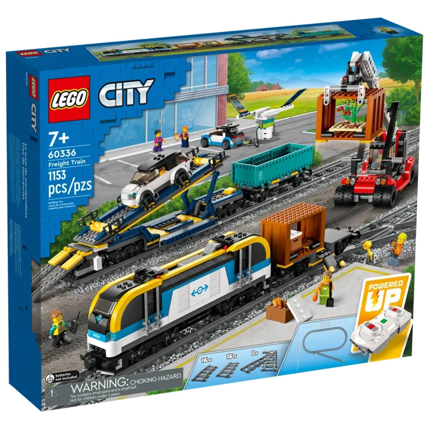 LEGO-City-Freight-Train-Set---